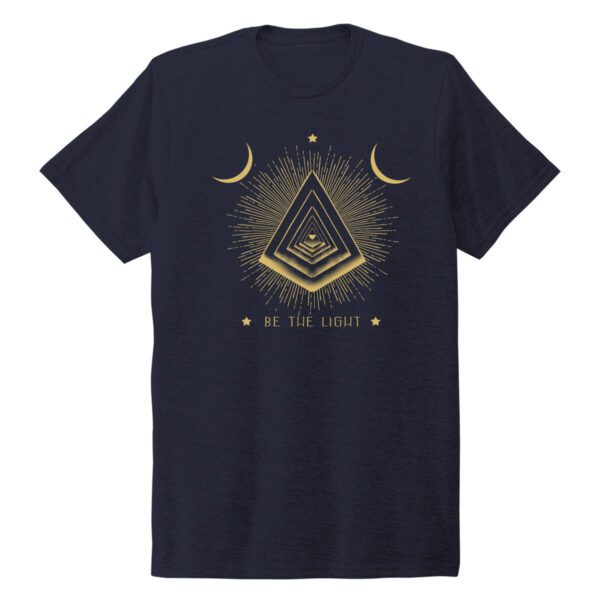 Be the light t-shirt on navy