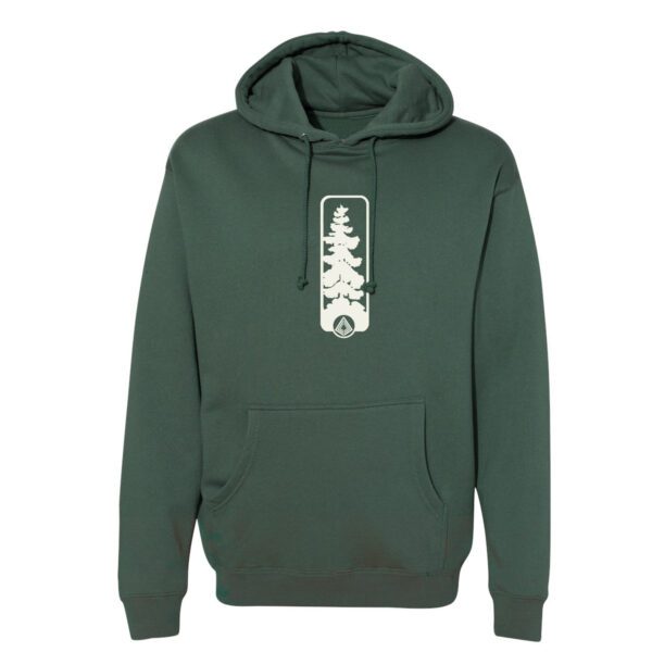 Live the life you Love L3 tree hoody on alpine