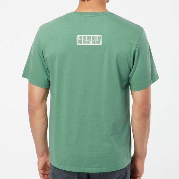 L3 tree logo tee back side