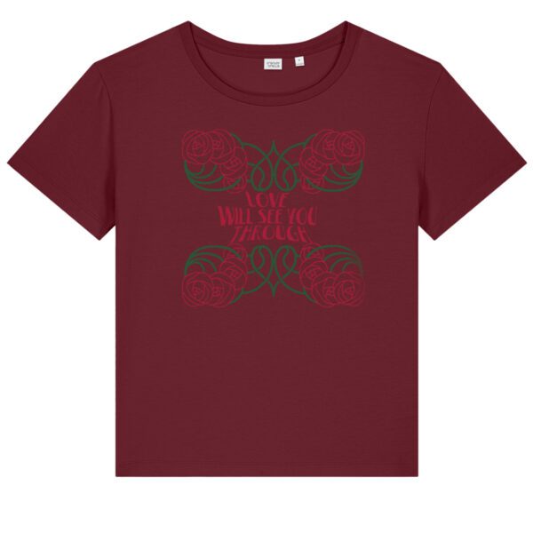 Love Will See You Through Boxy Tee - Image 2