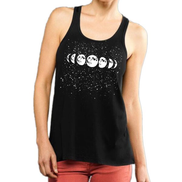 Moon Phases Racerback Tank Top